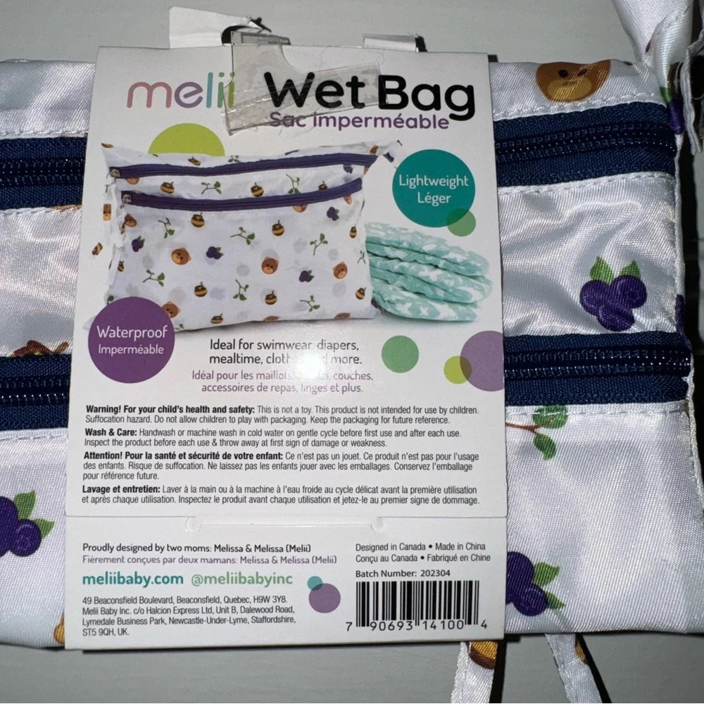 Melii Wet Bag Bear Multi